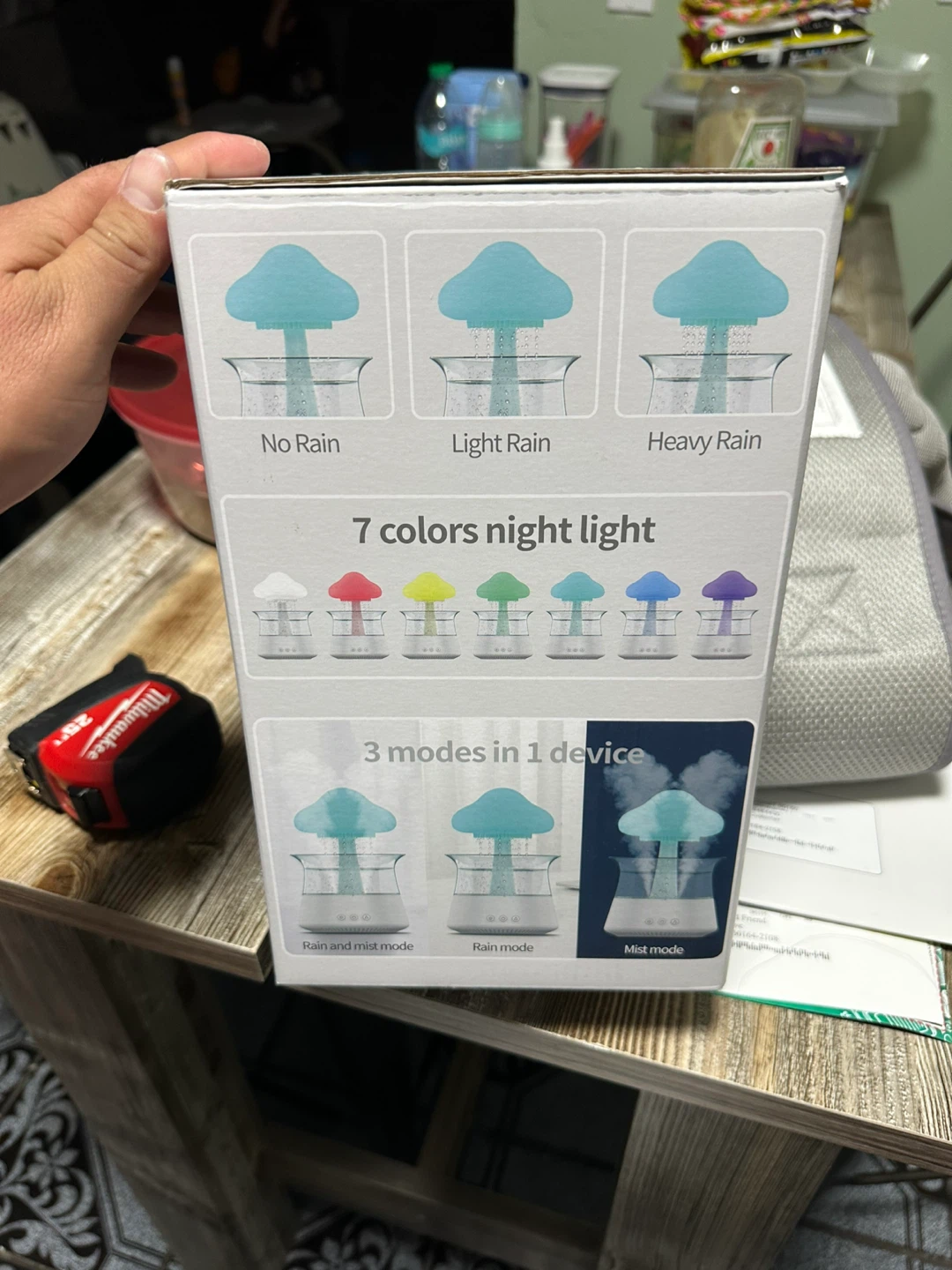 Aroma Diffuser Rain Cloud Humidifier - photo 2