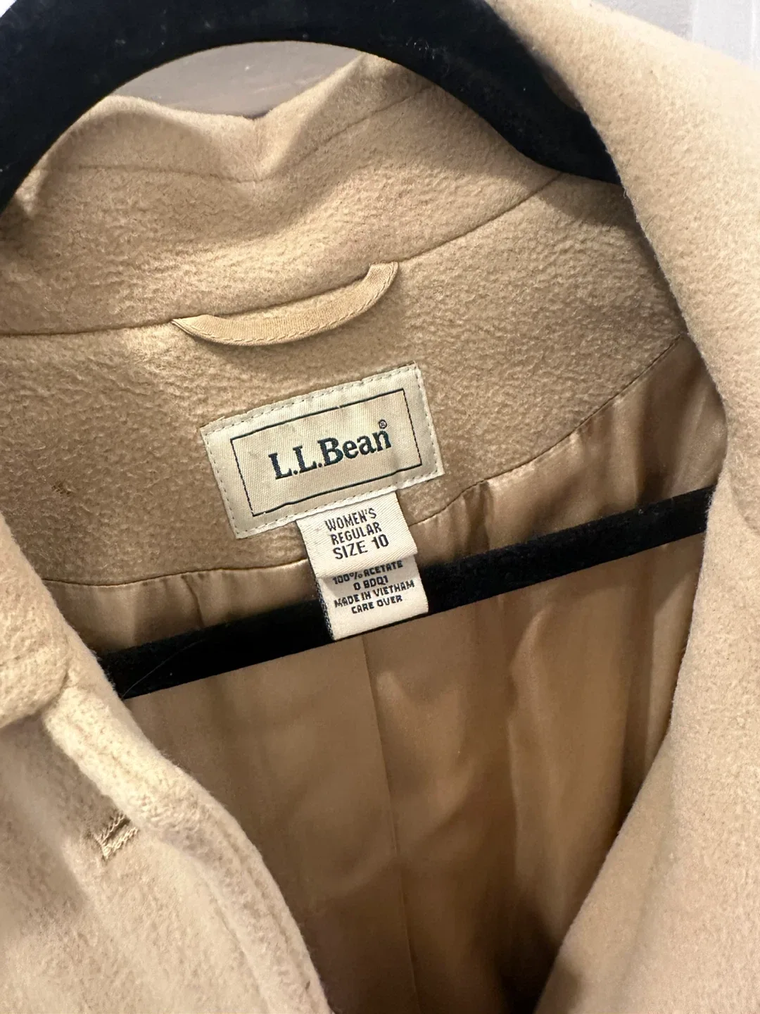 L.L.Bean Women's Wool Coat - Size 10 (S/M) image indicator(3)