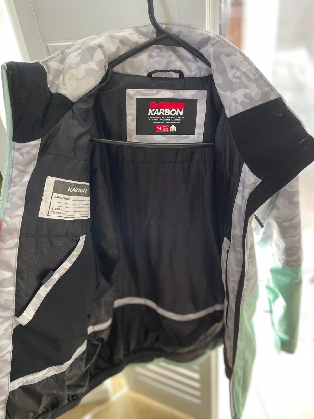 Karbon Goodall Jr. Insulated Jacket - Size 14 - photo 3