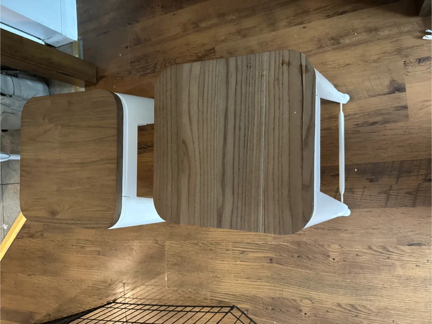 Set of 2 Tolix Style Bar Stools image indicator(4)