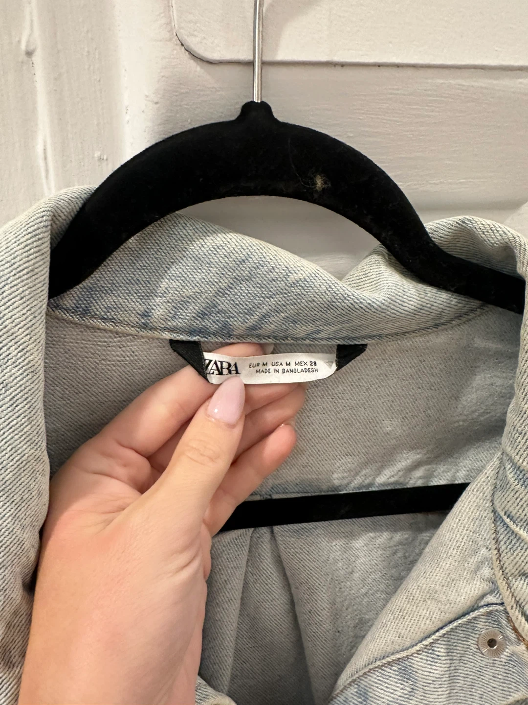 Zara Denim Jacket - Size M - photo 2