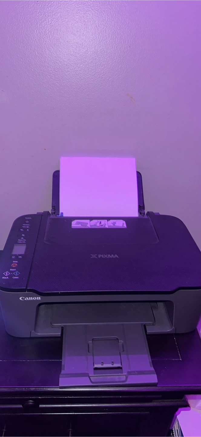 Canon PIXMA TS3322 All-in-One Printer + HP Paper