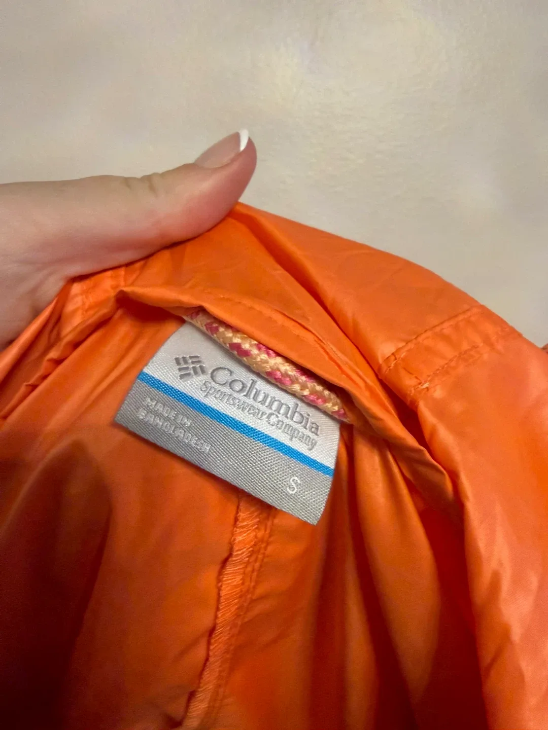 Columbia Sportswear Orange Floral Windbreaker image indicator(4)