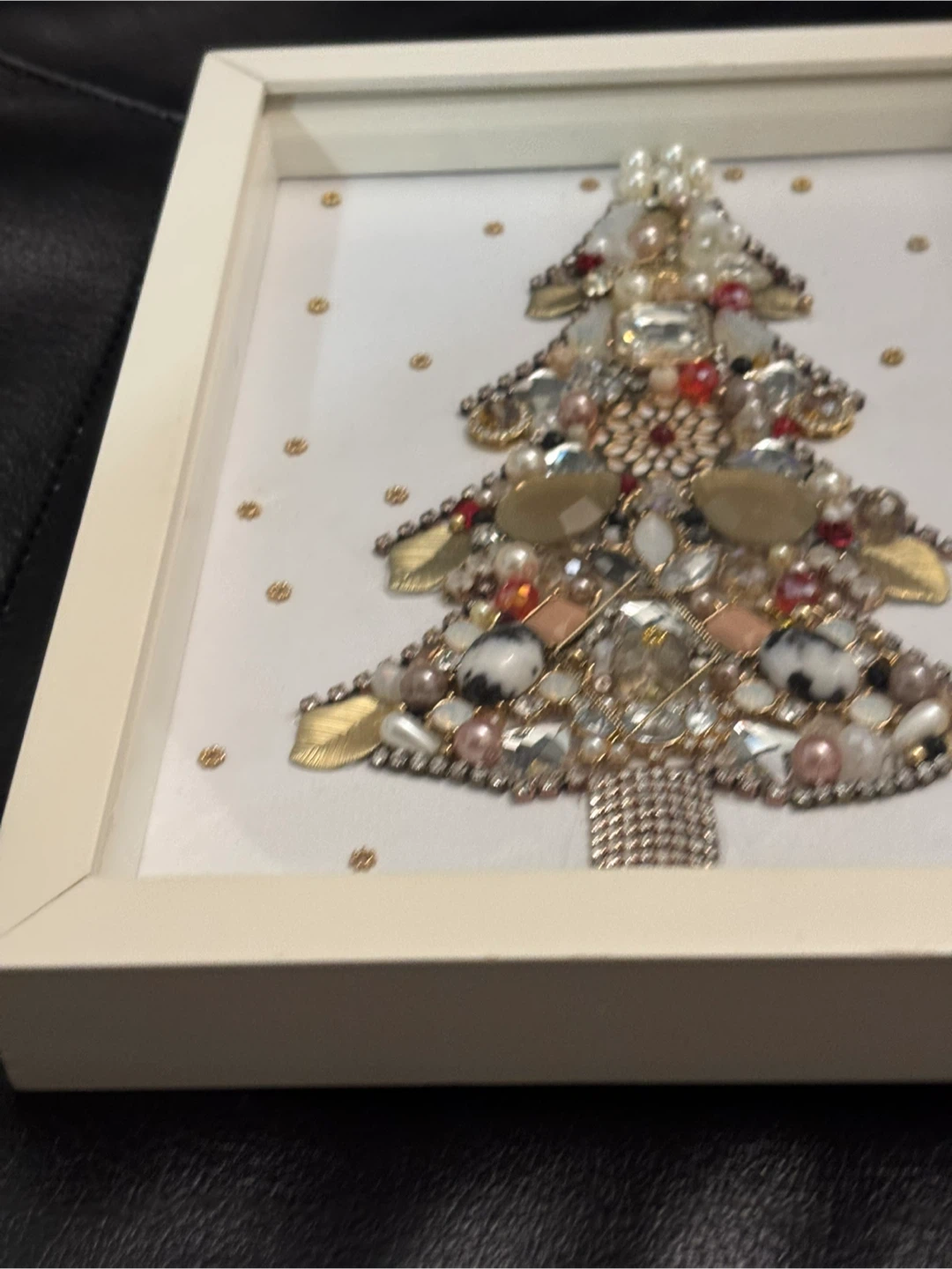 Framed Jeweled Christmas Tree Wall Art - photo 5