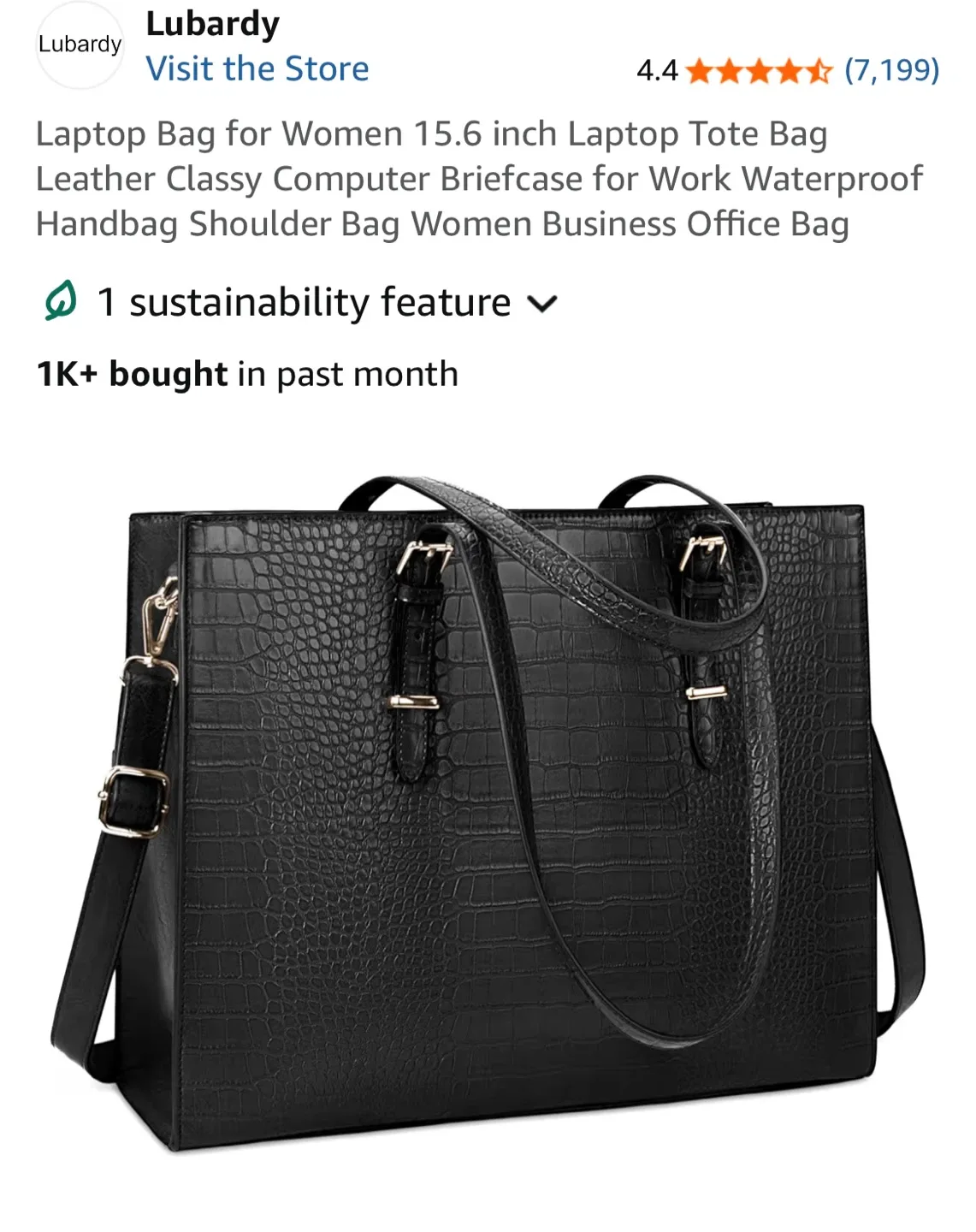 Lubardy 15.6 inch Laptop Tote Bag🥕 image indicator(5)