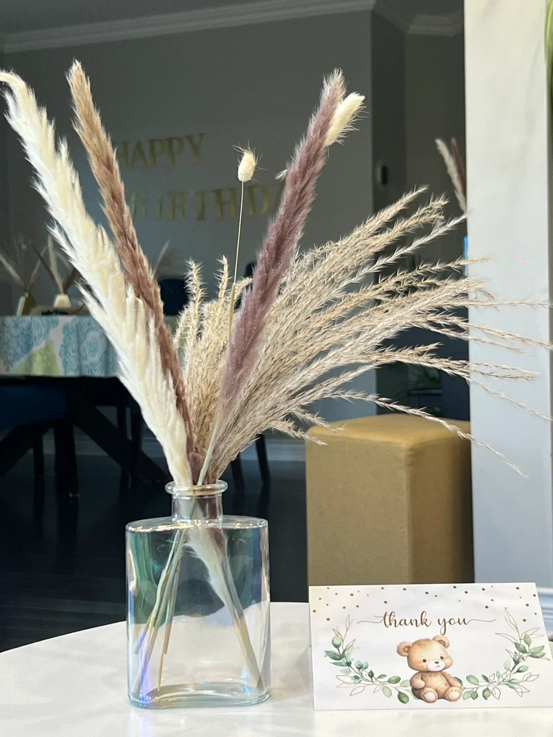 Pampas Grass Arrangement with Vase thumbnail