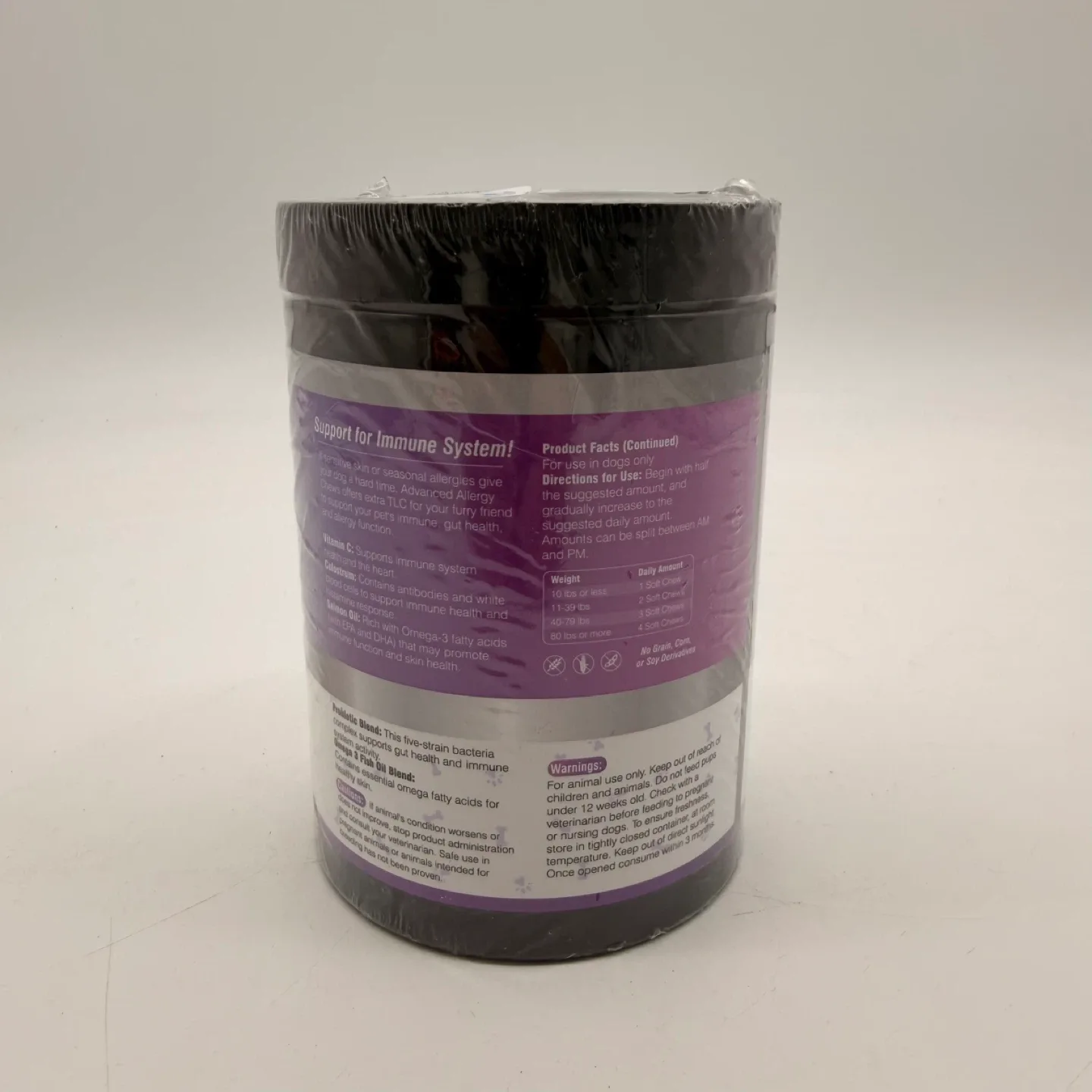 Brand new Allergy Chews for Dogs - 200 Soft Chews image indicator(3)