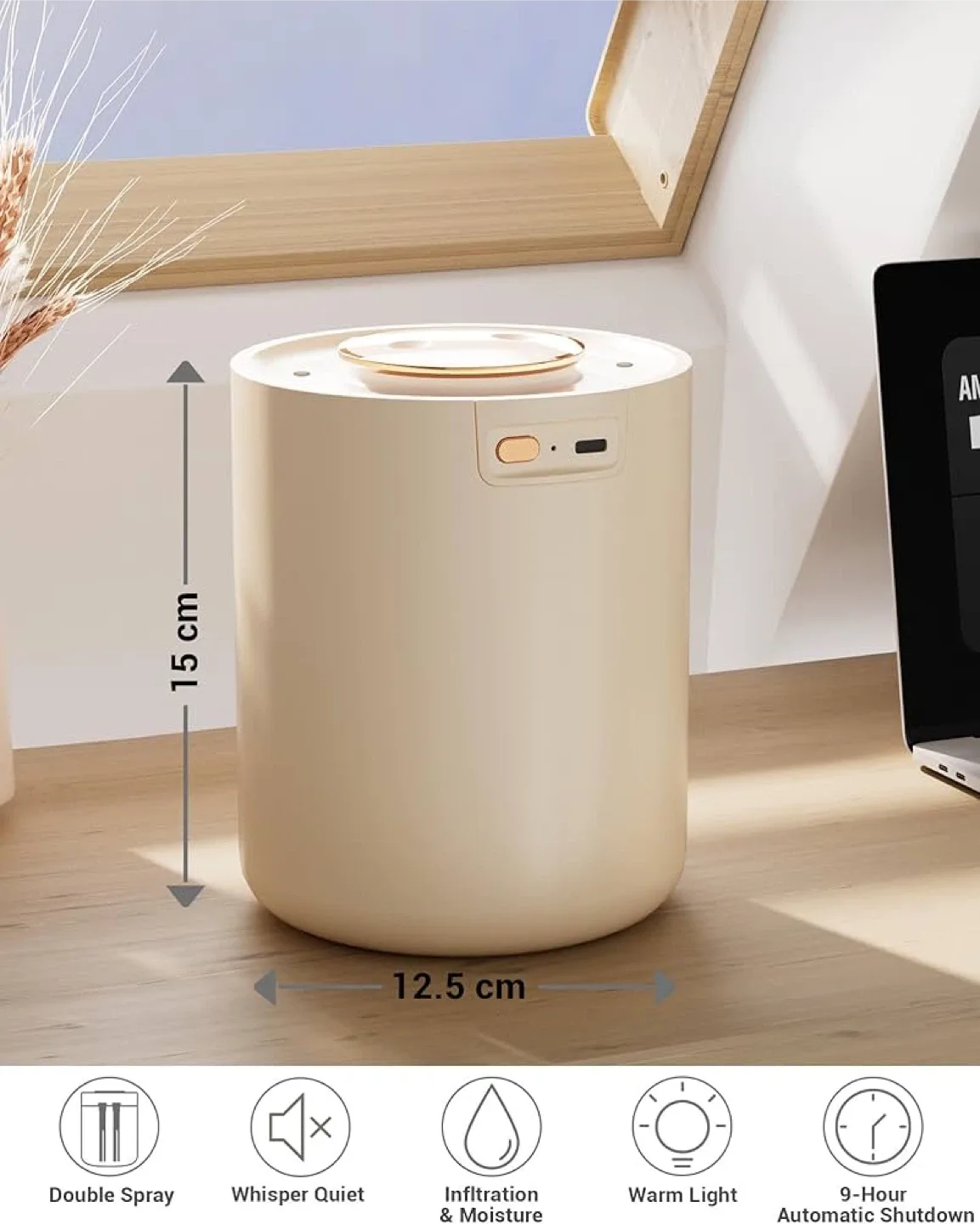 Brand new Portable Small Humidifier image indicator(6)