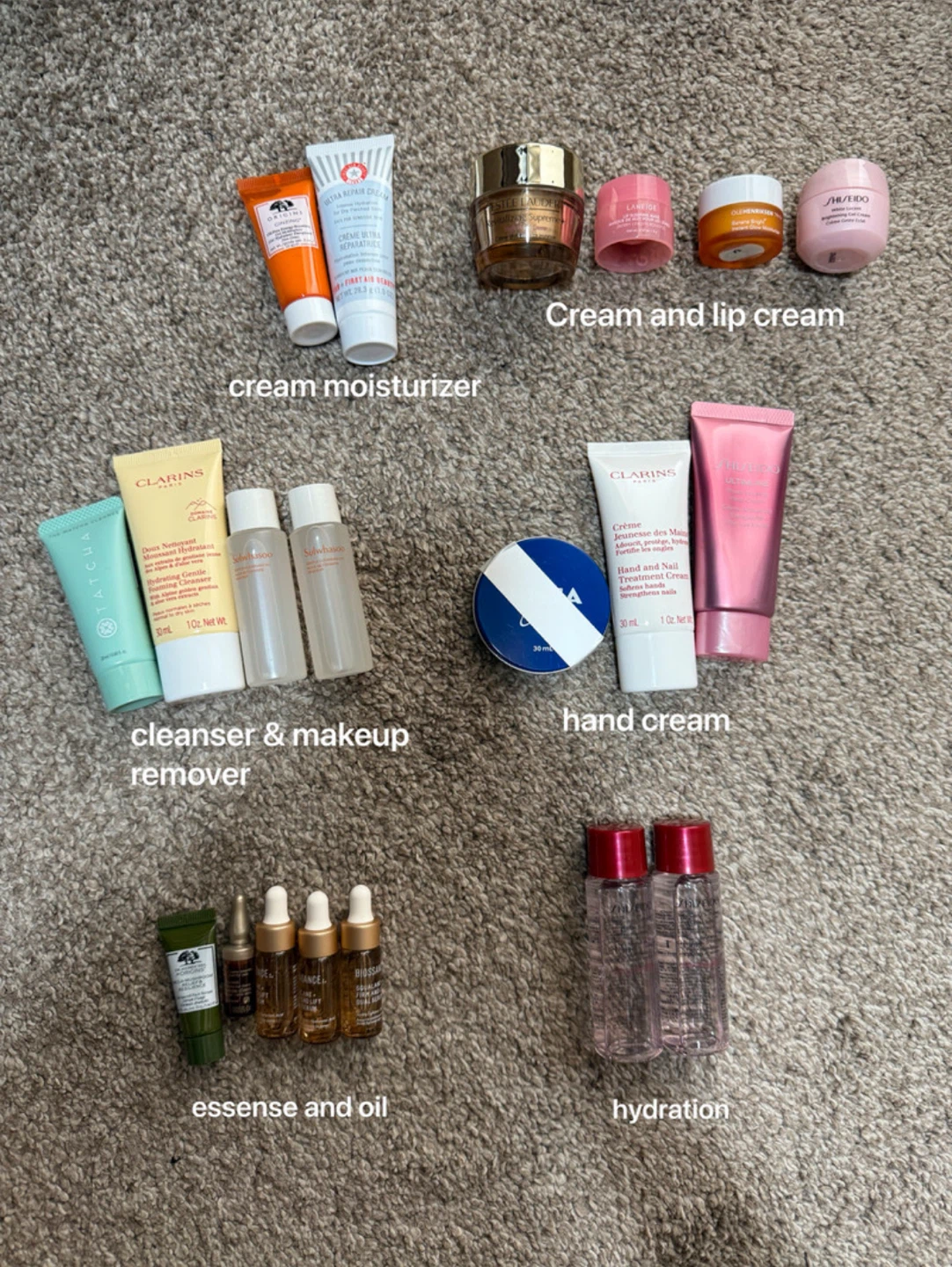 Mixed Lot of Skincare Mini - NEW