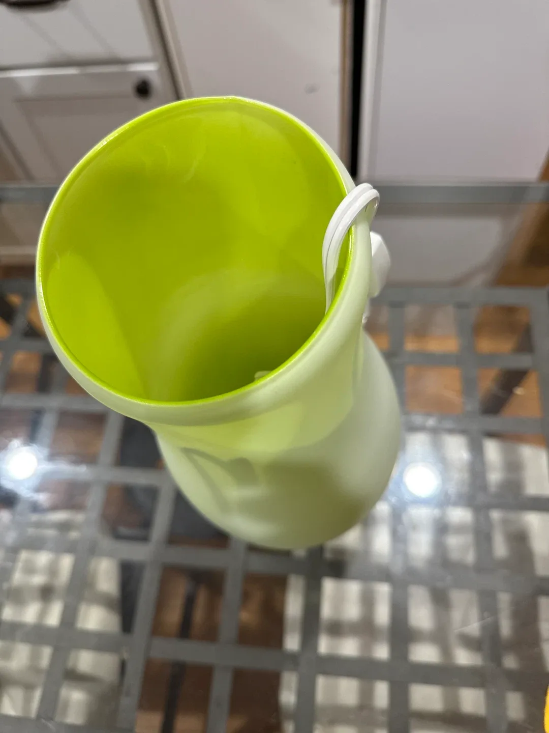 Green Glass Table Lamp image indicator(2)