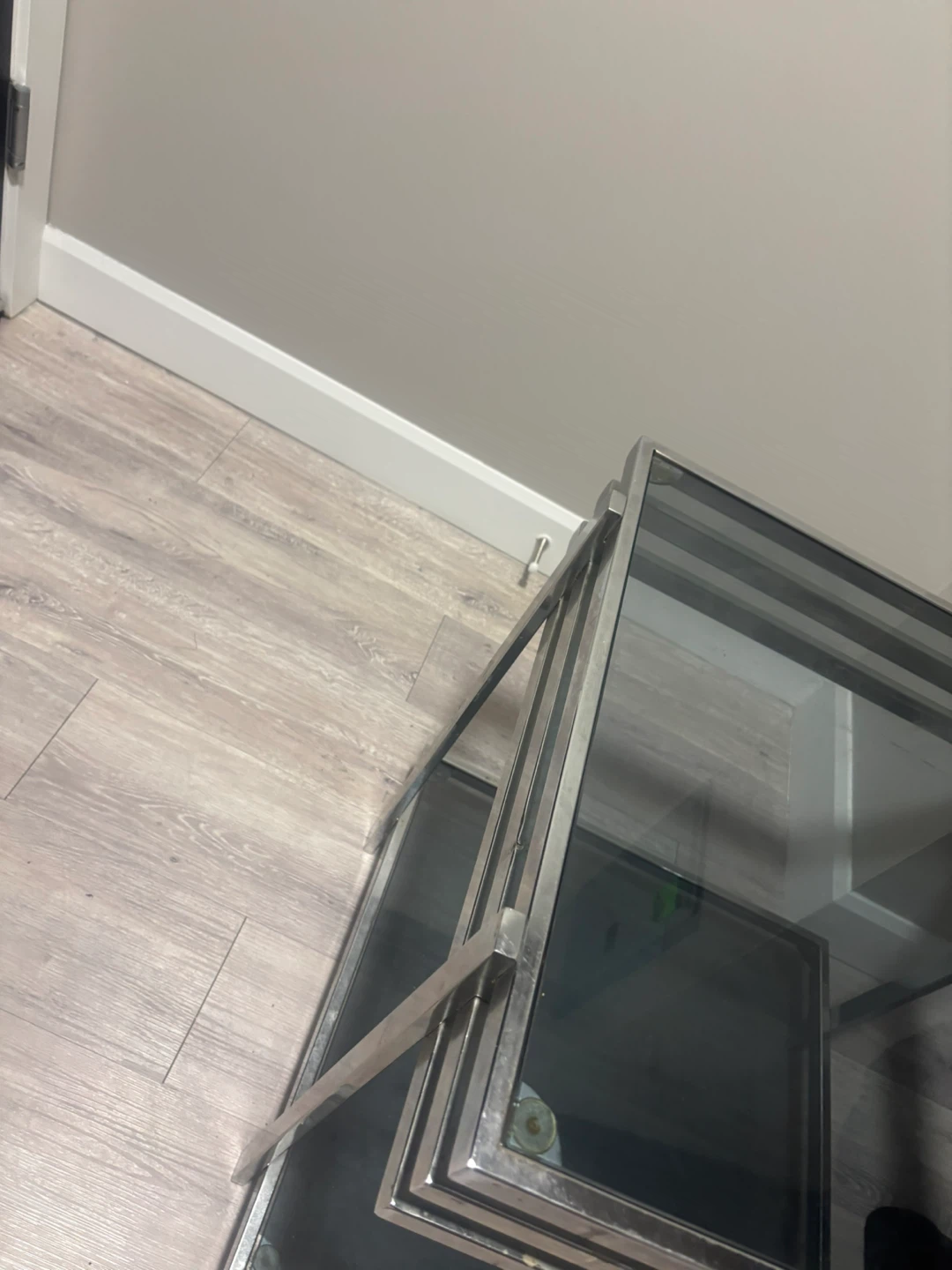 Glass and Chrome Coffee Table !NEED GONE ASAP! - photo 3