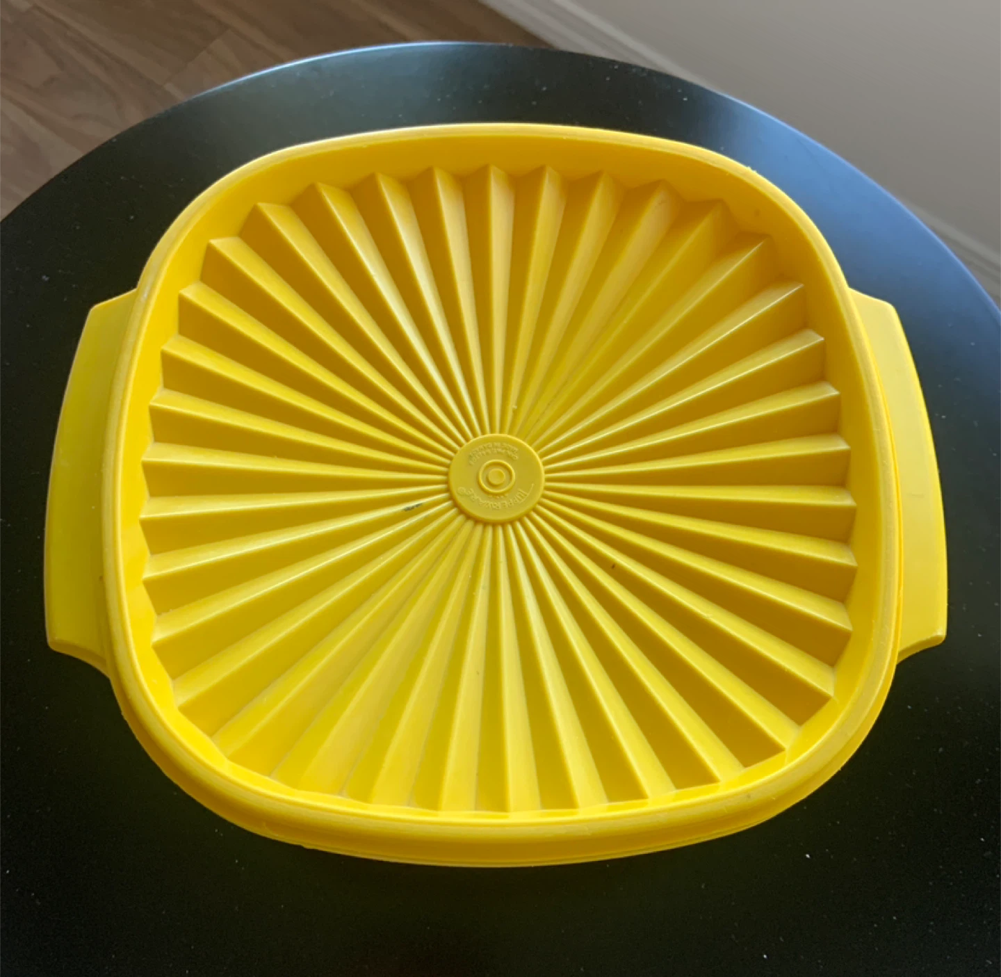 Tupperware Yellow Bowl with Lid