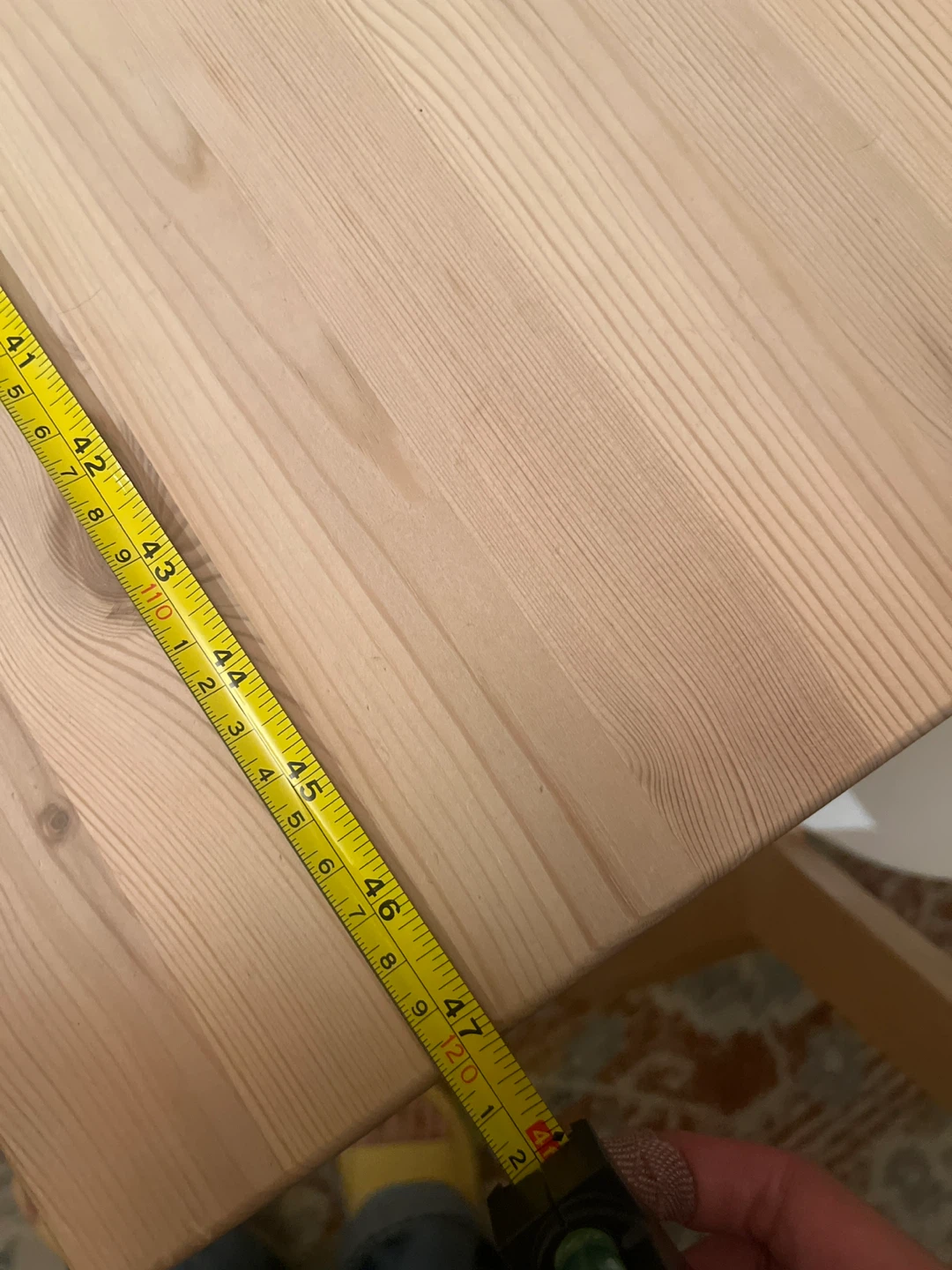 IKEA Pine Dining Table with two chairs - photo 4