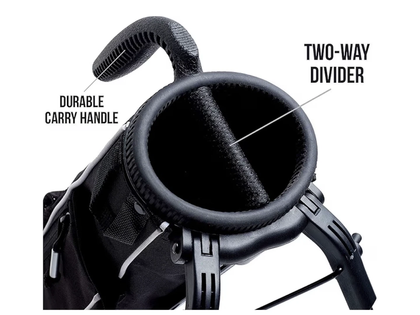 New Lightweight Sunday Golf Bag with Strap and Stand - photo 4