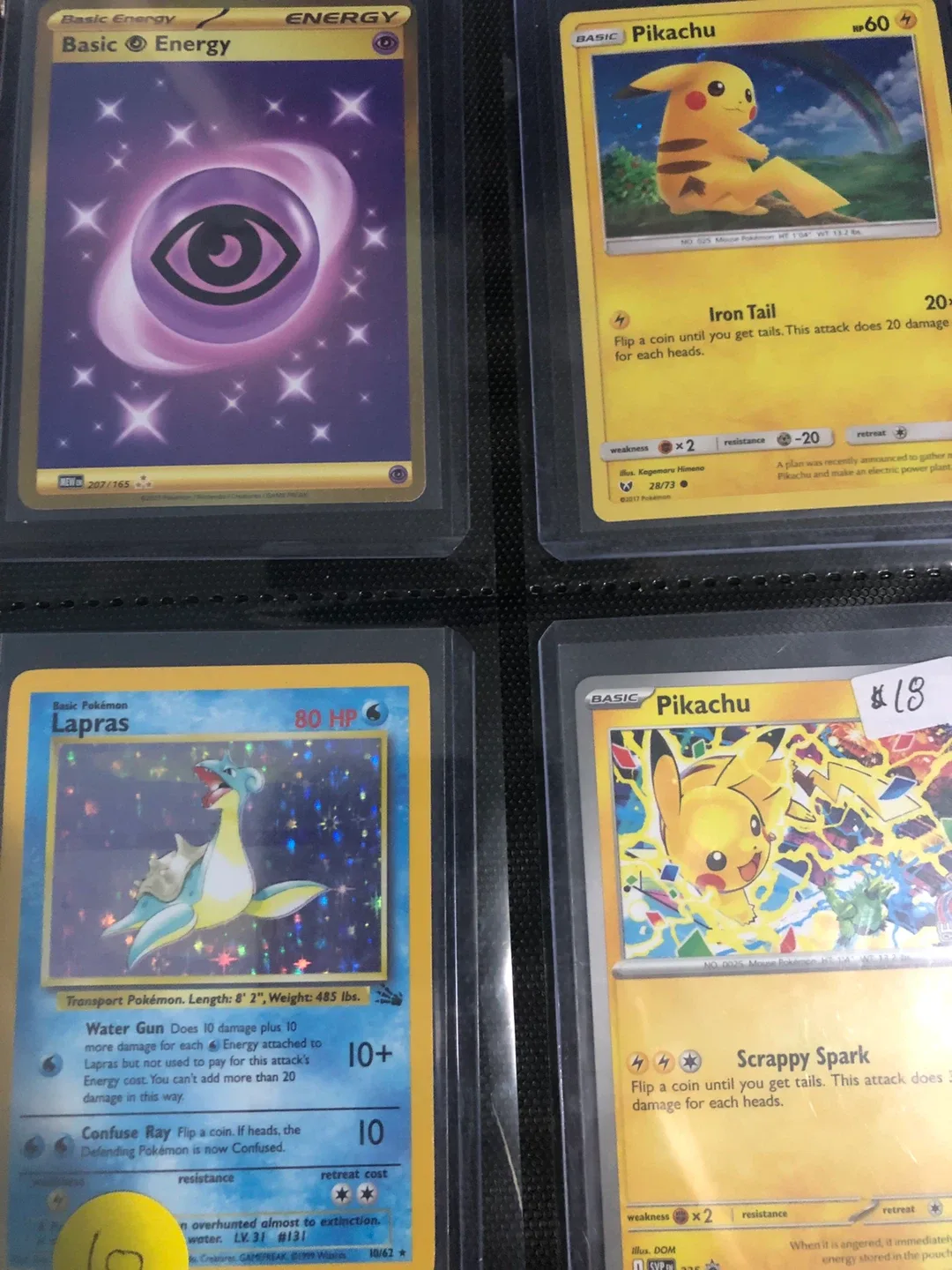 Selling/ trading Pokémon cards image indicator(5)