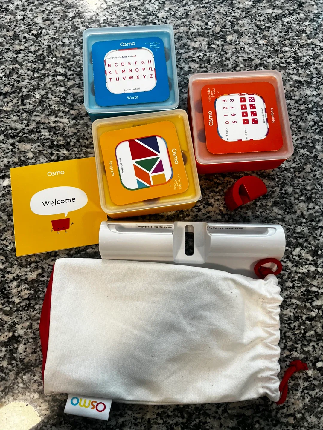 Osmo Learning Game Set (Words, Numbers, Tangram)