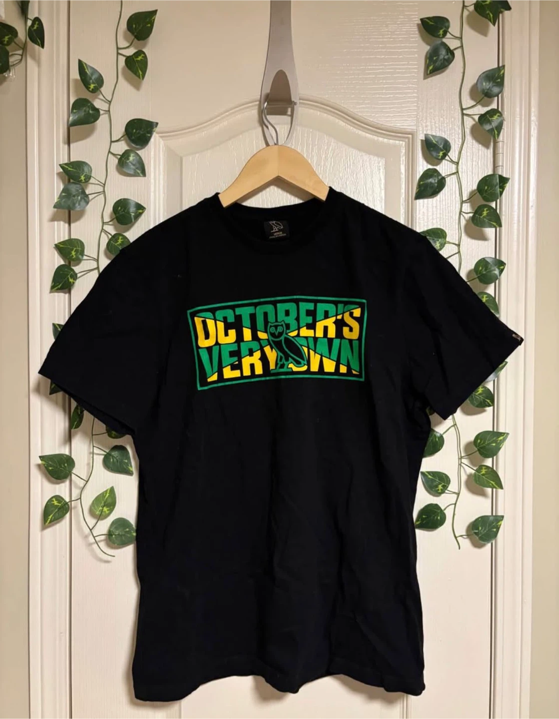 OVO October's Very Own Black Tee - Size M