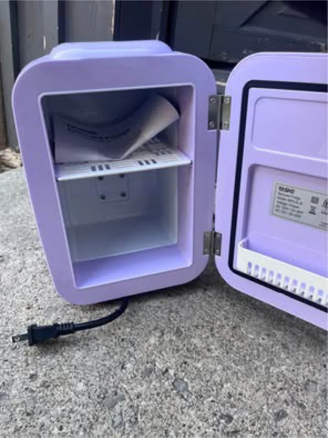 YASHE Mini Fridge - Lavender image indicator(2)