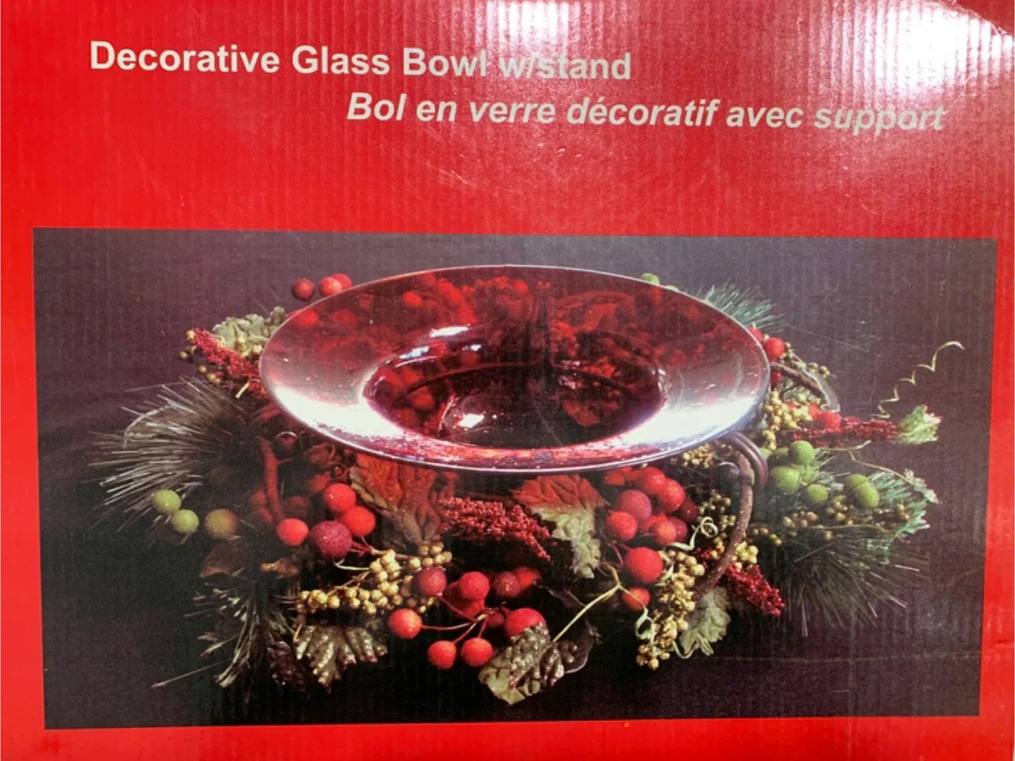 Christmas Poinsettia Bowl Centrepiece image indicator(6)