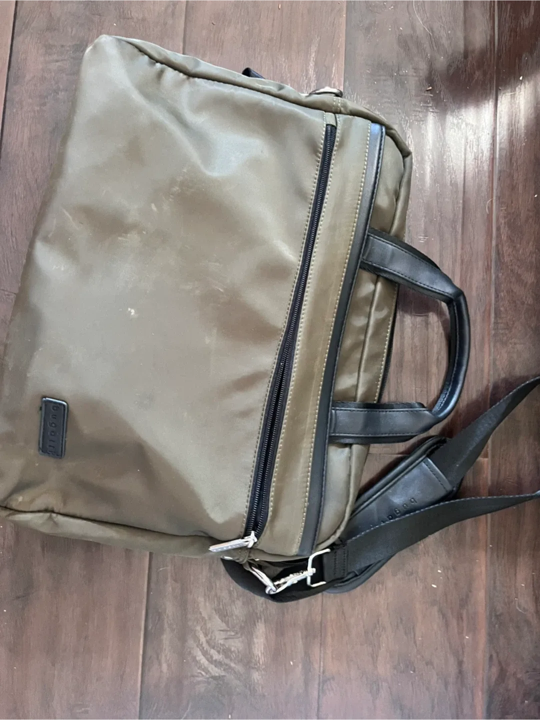 Bugatti Olive Green Laptop Bag image indicator(3)