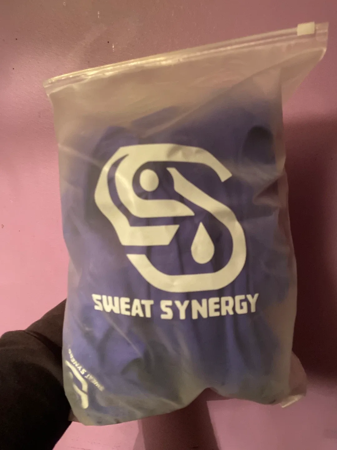 Size small Sweat Synergy Purple Workout Set image indicator(3)
