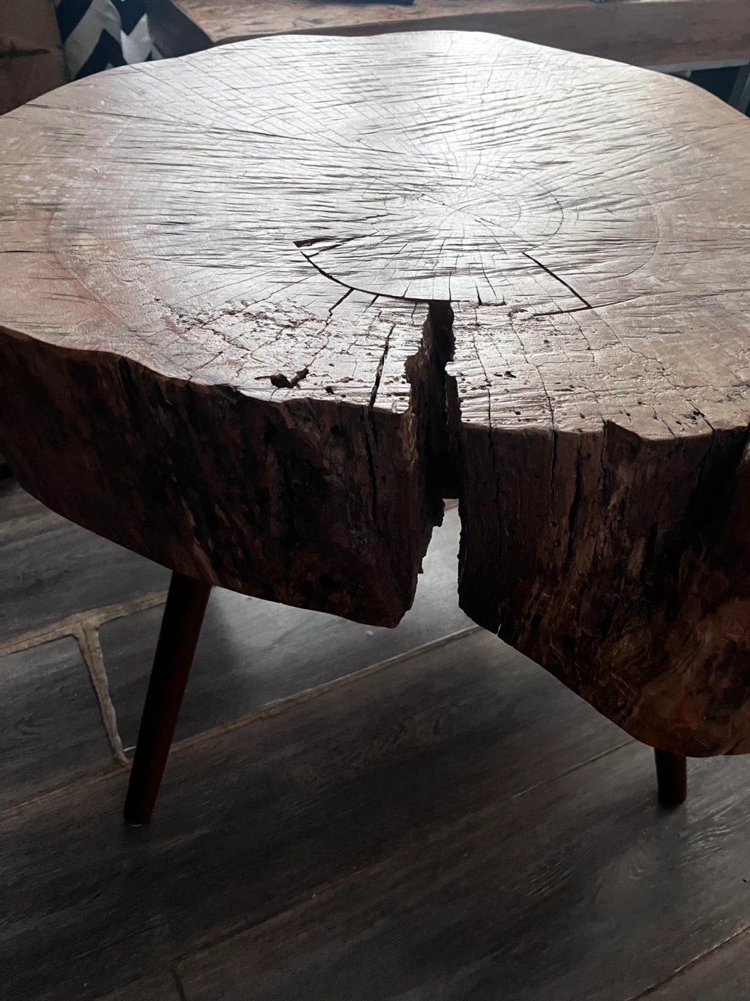 Wood Stump Coffee Table - photo 4