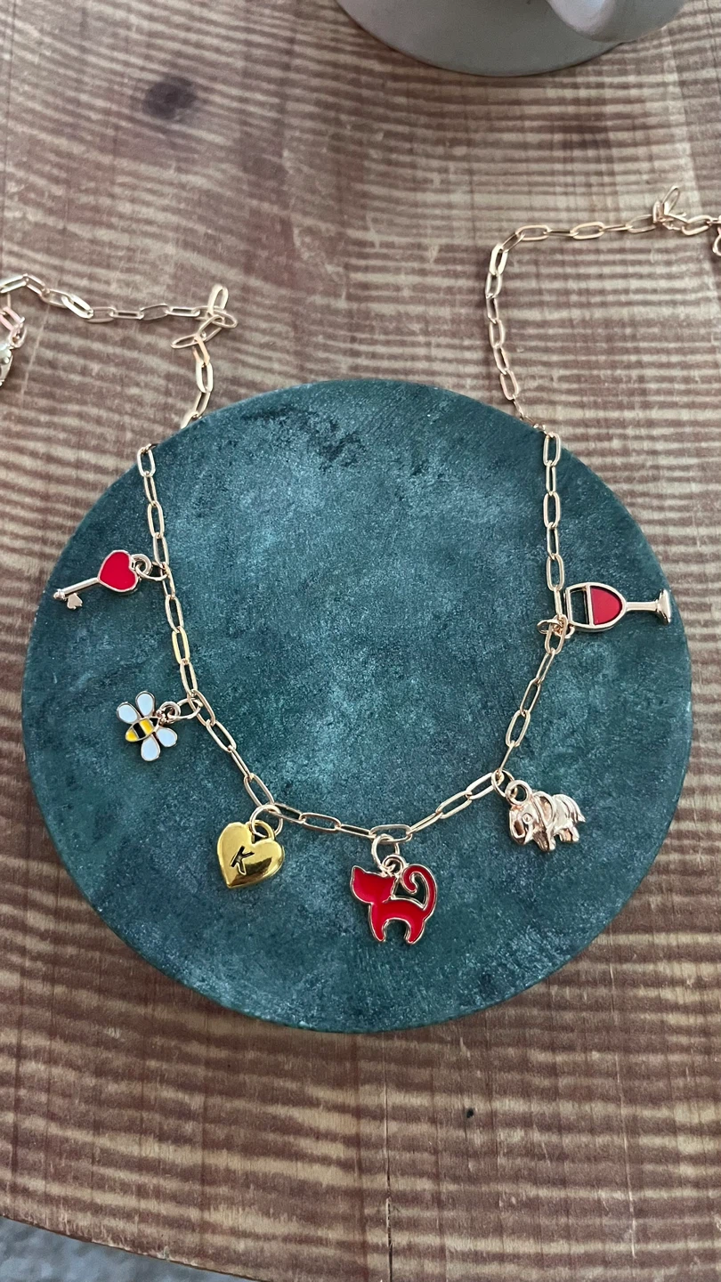 Charm necklace - customizable
