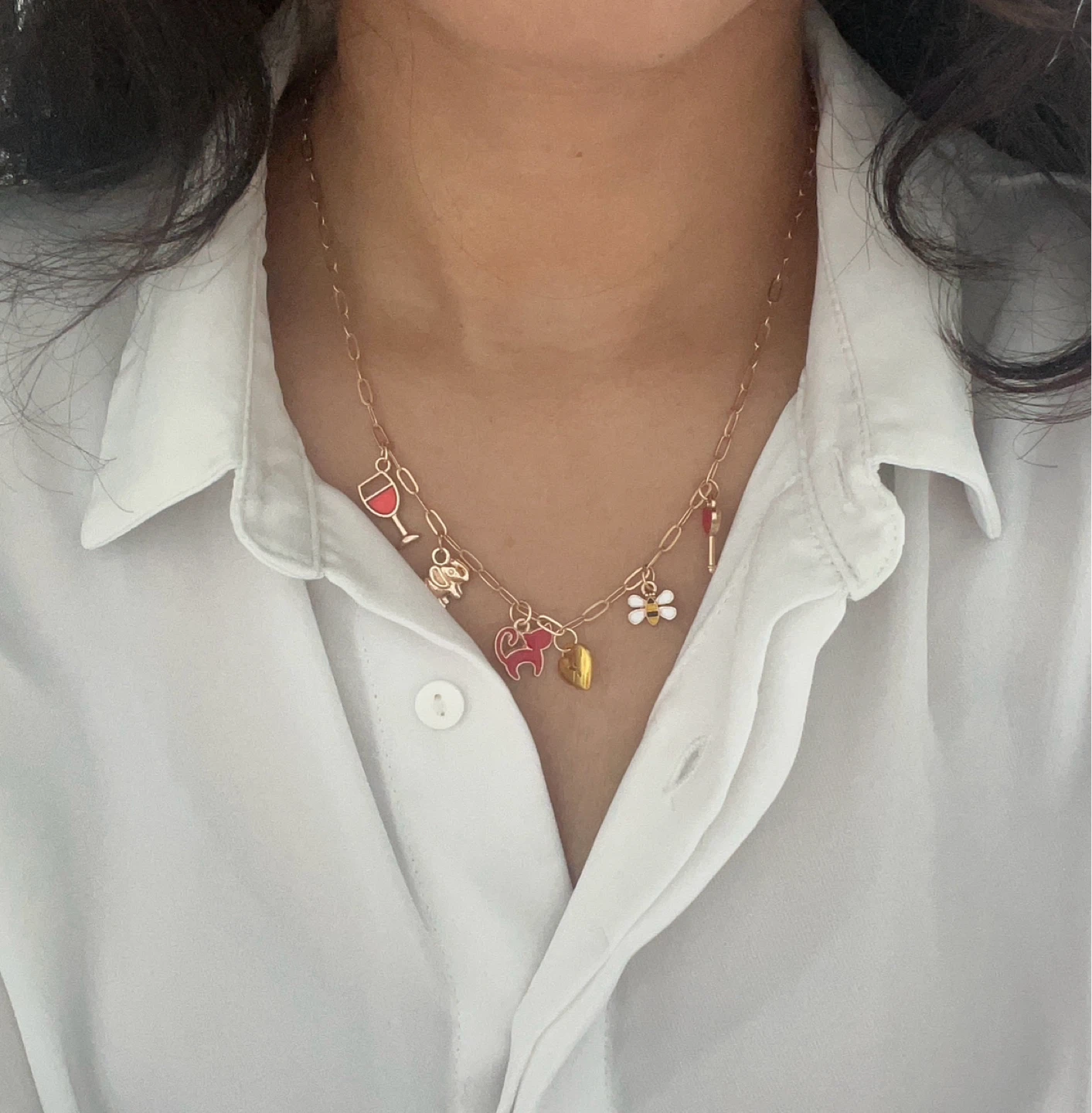 Charm necklace - customizable - photo 2