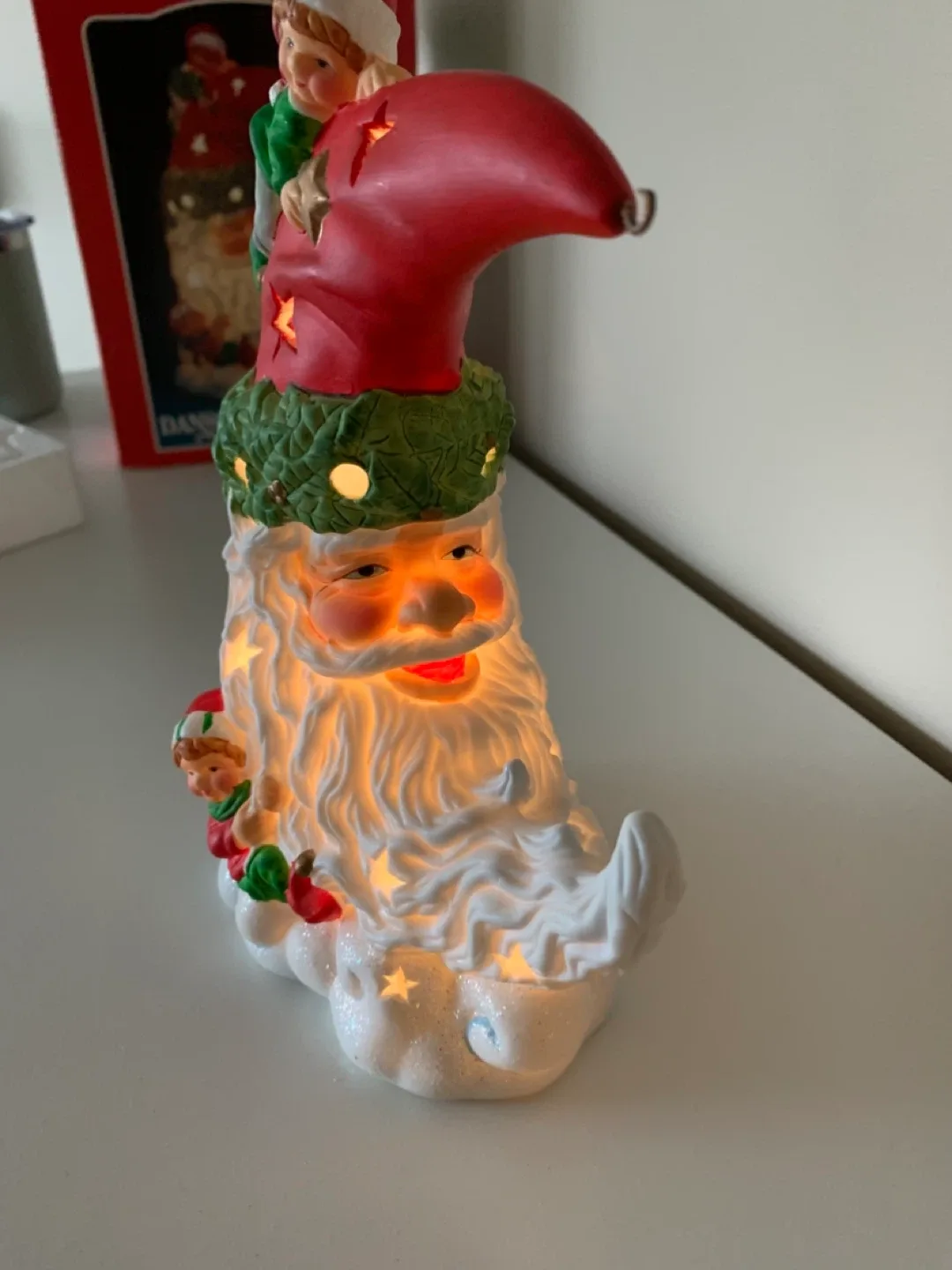 Danson Ceramic Crescent Santa image indicator(6)