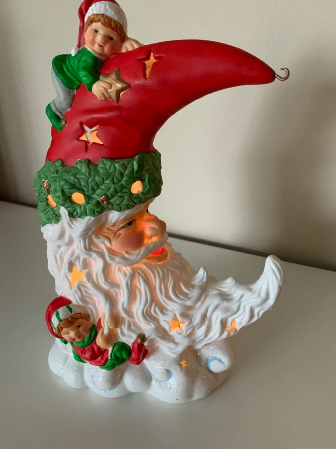 Danson Ceramic Crescent Santa image indicator(5)