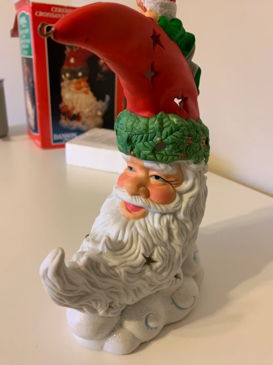 Danson Ceramic Crescent Santa image indicator(2)