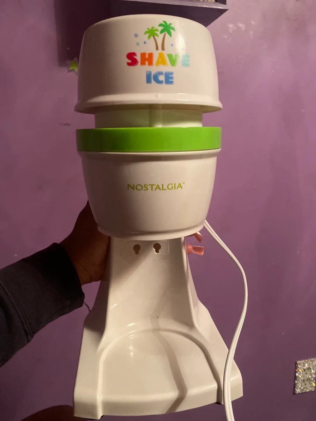 Nostalgia Shave Ice Machine