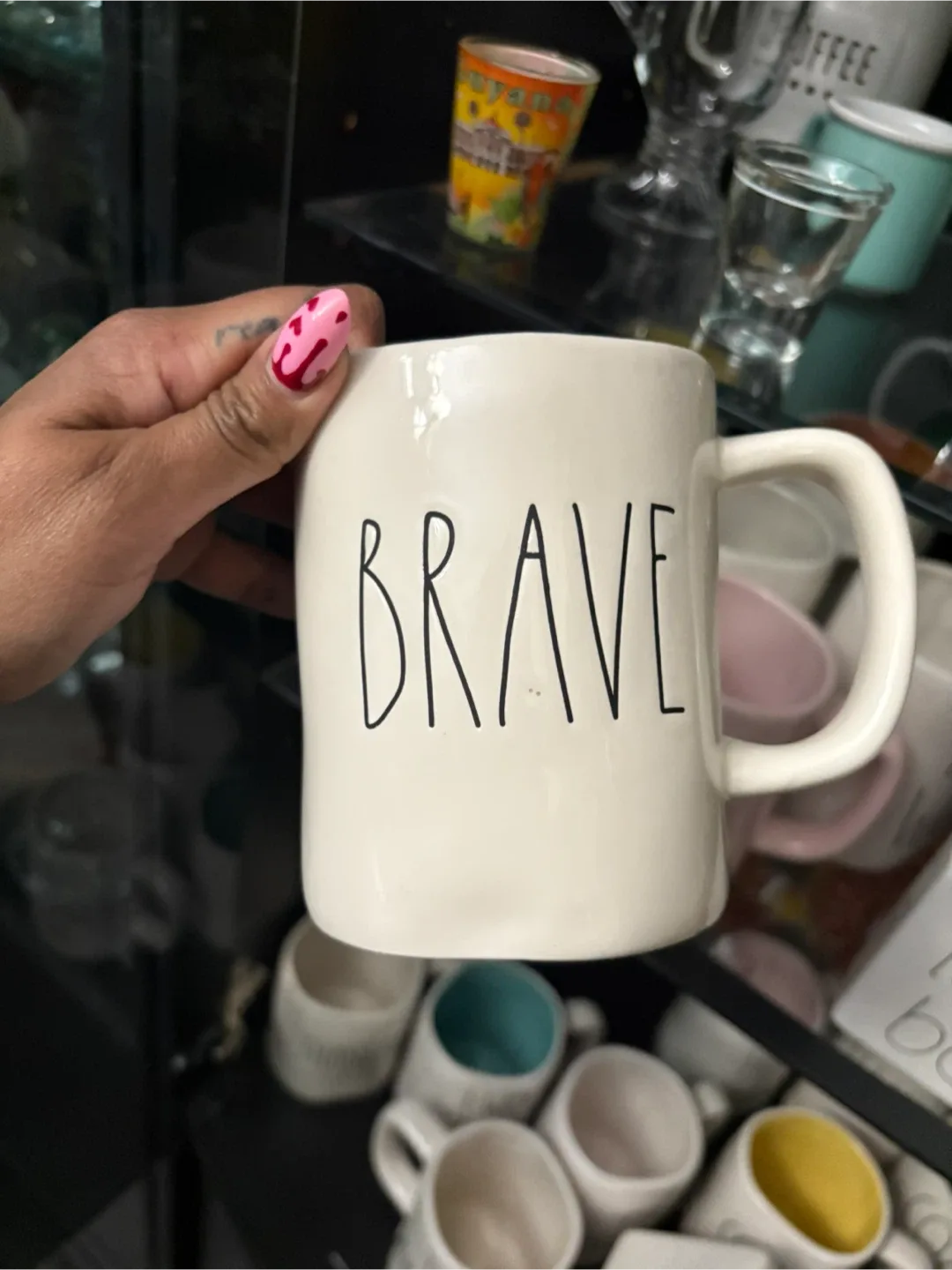 Rae Dunn Artisan Collection 'Brave' Mug thumbnail