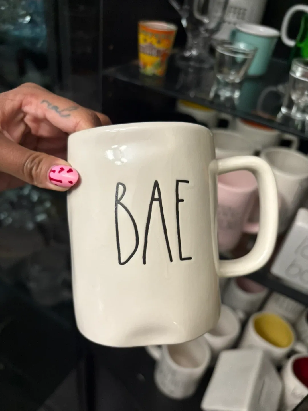 Rae Dunn Artisan Collection 'BAE' Mug thumbnail