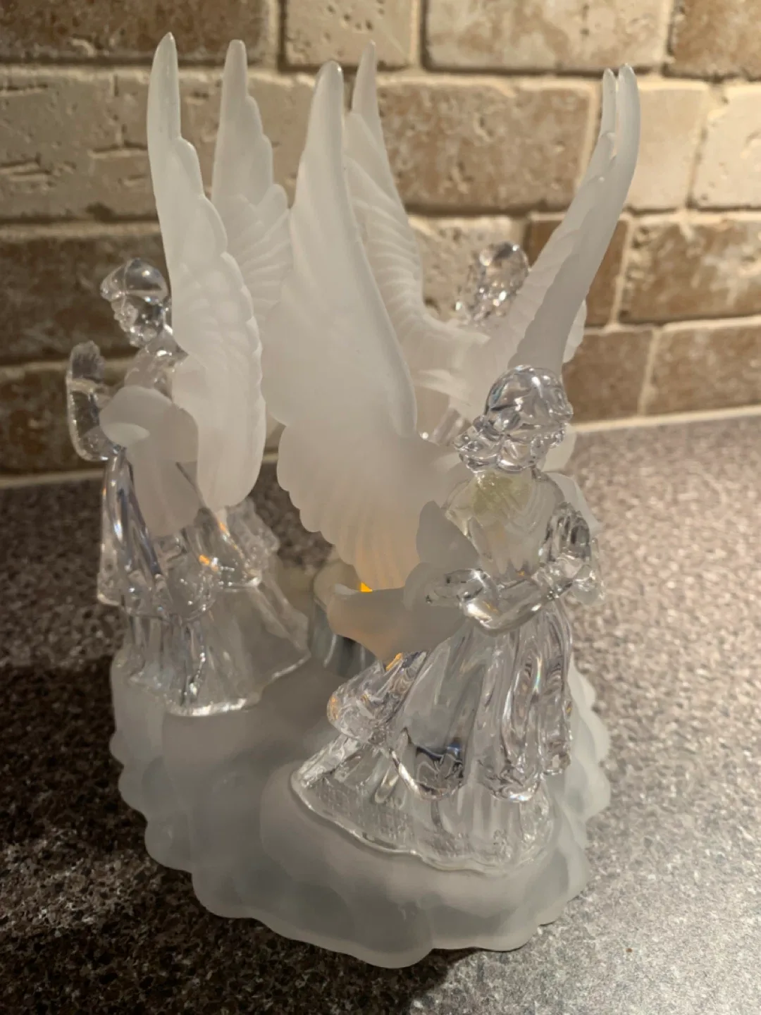 Christmas Angel Figurine Candle Holder image indicator(2)