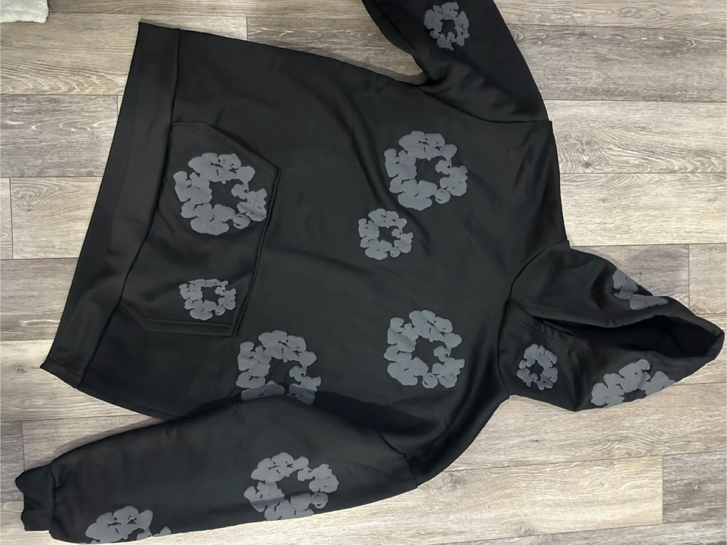 Denim Tears Black and Grey Tracksuit - photo 2