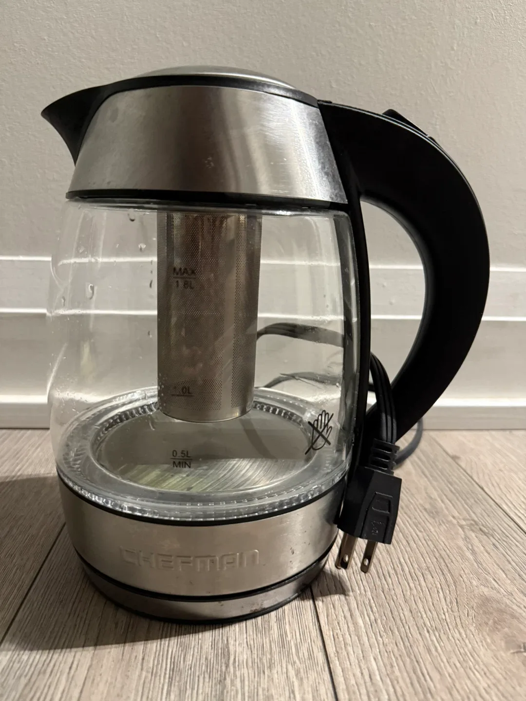 Chefman Electric Glass Kettle