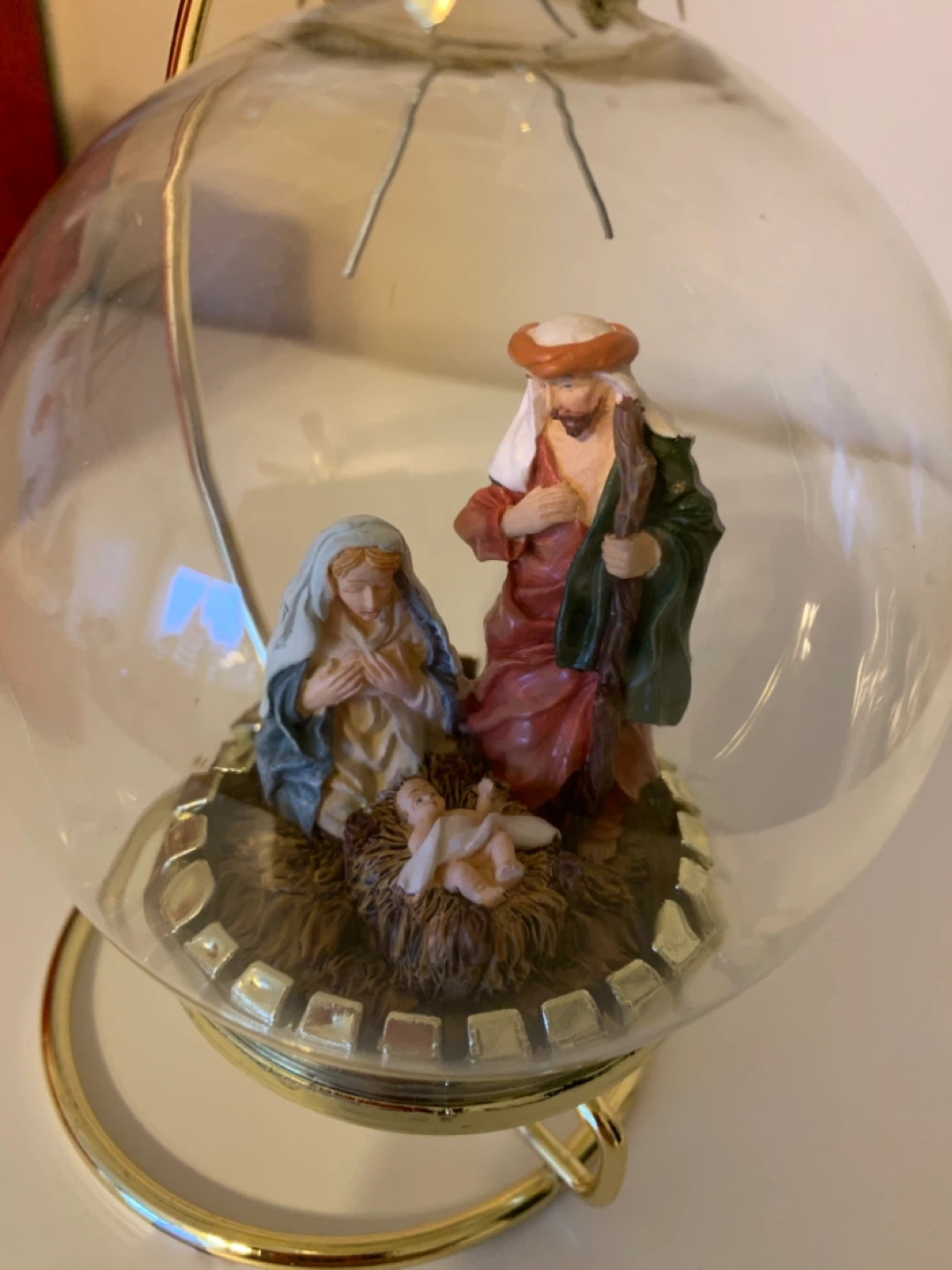 Nativity Scene Ornament - photo 2