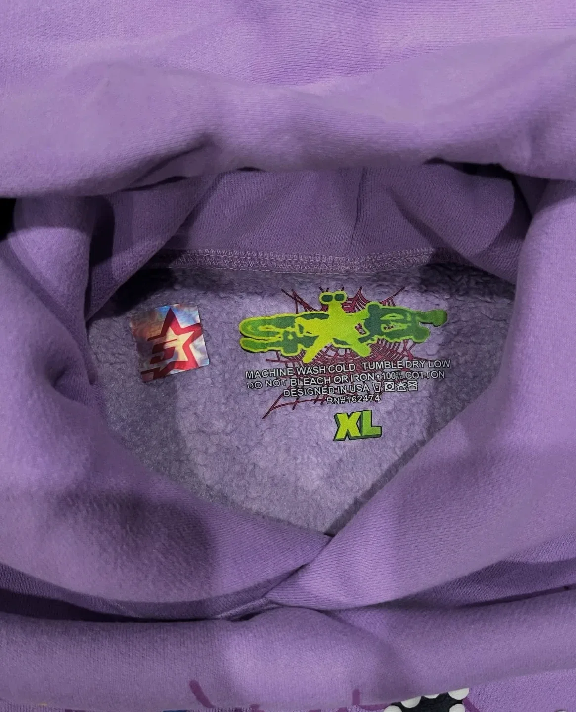 SP5DER Punk Hoodie - XL image indicator(3)