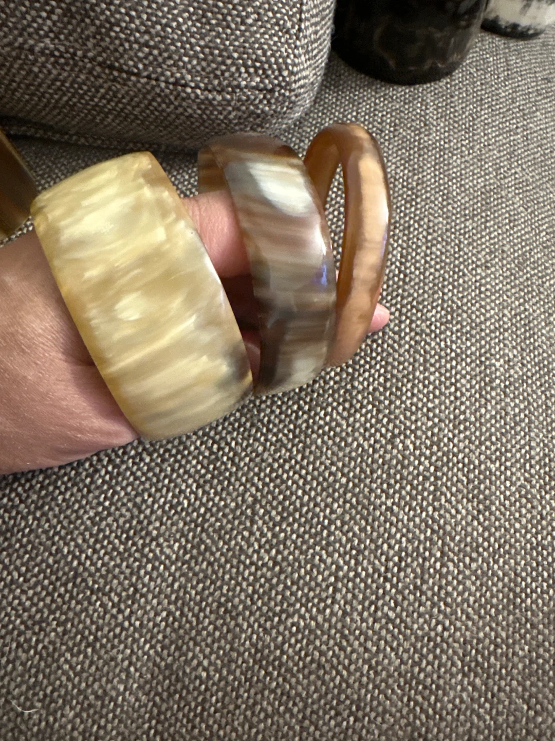 Horn Bangle Bracelet Set - photo 2