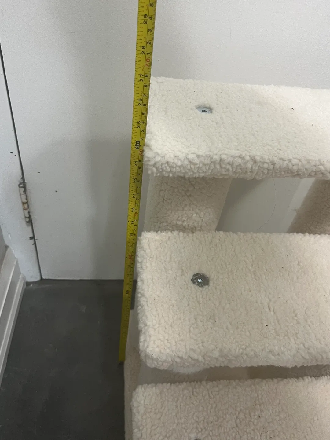 Armarkat 4-Step pet stairs  - Cream Colour image indicator(5)