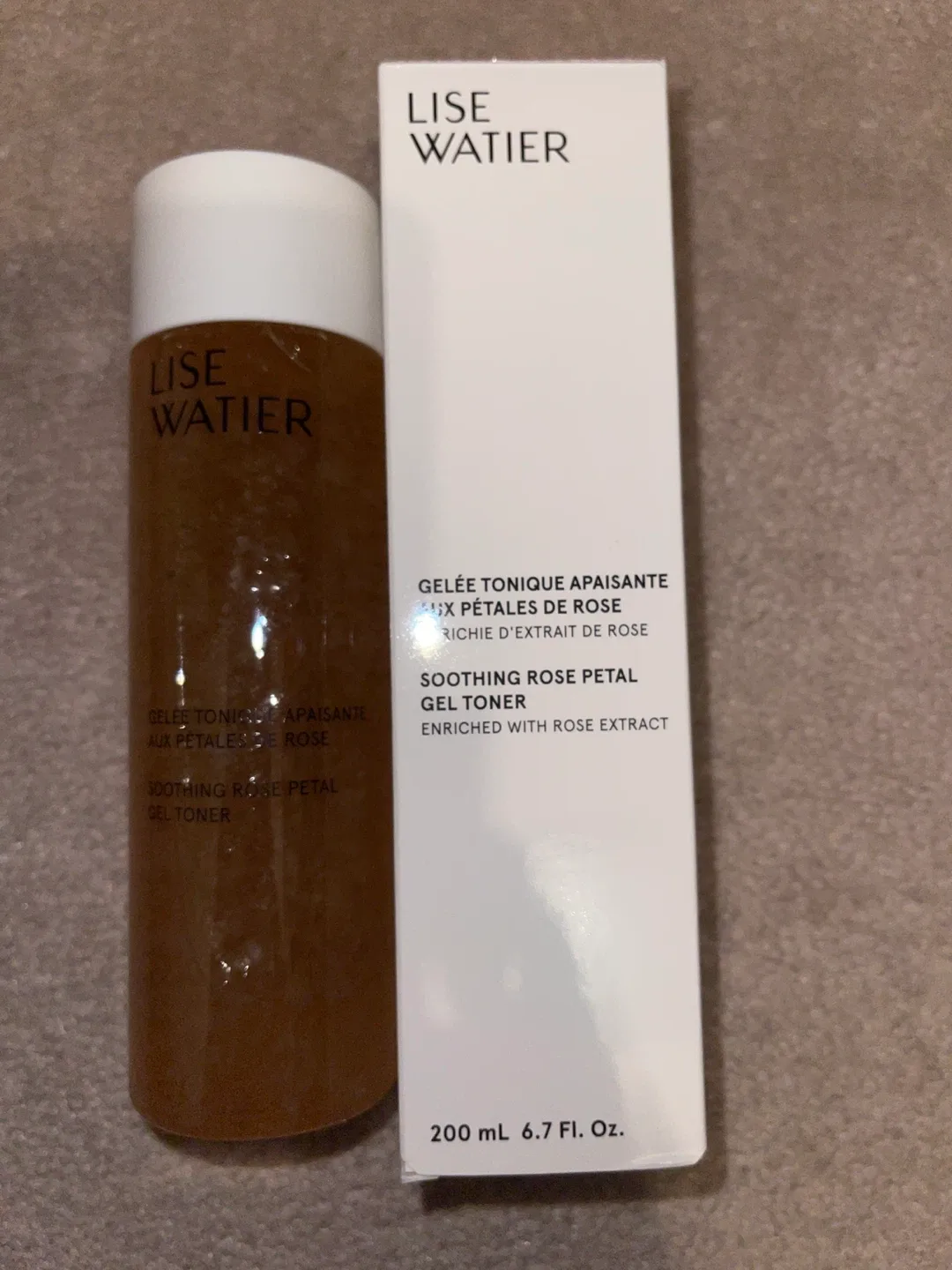Lise Watier Soothing Rose Petal Gel Toner - 200ml thumbnail