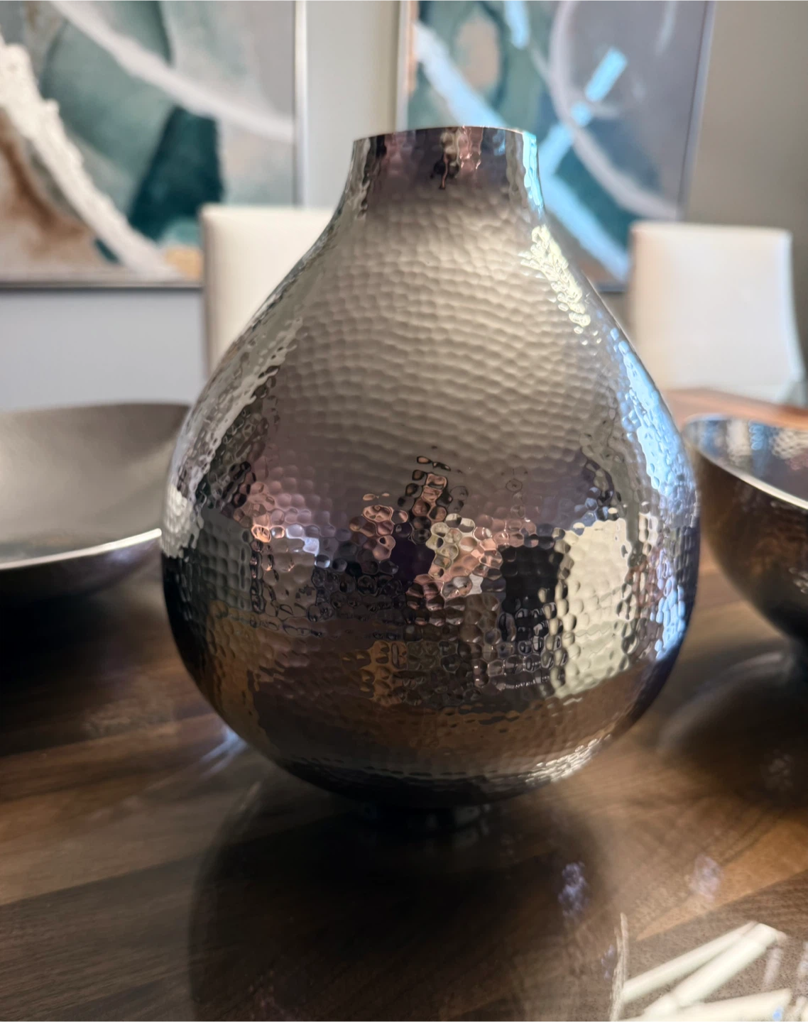 ‼️West Elm decorative bowl, platter and vase - photo 3