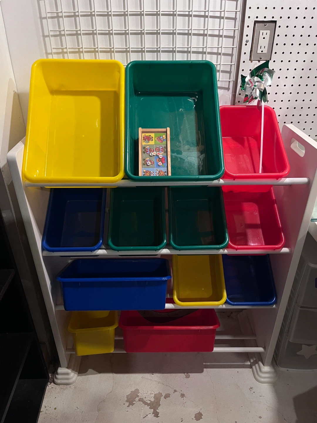 Kids Toy Storage Organizer with Bins