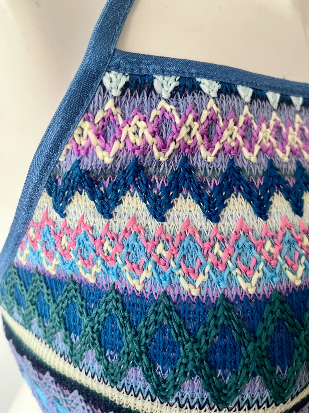 Halter Top - Blue & Purple - photo 4