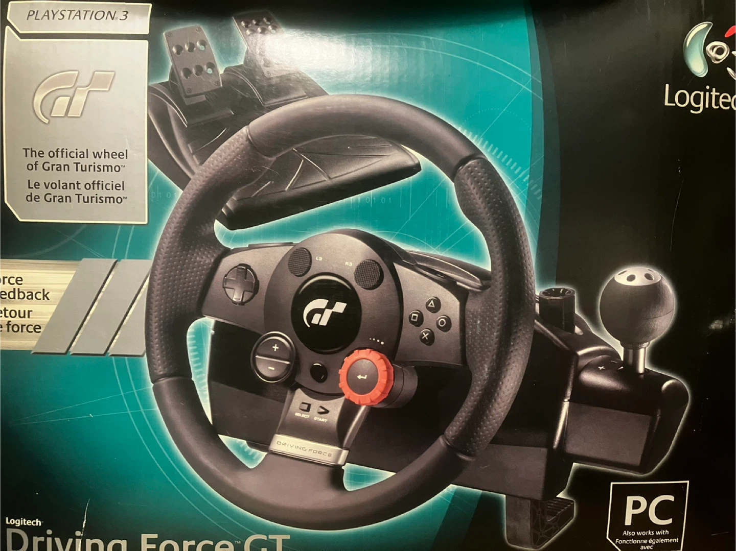 Logitech Driving Force GT Racing Wheel