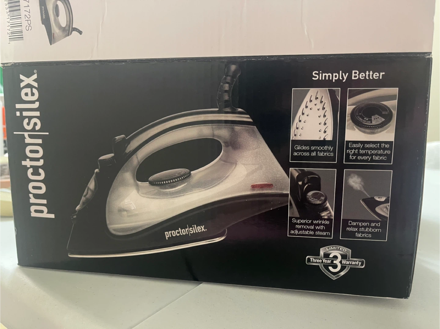 Proctor Silex Iron - Simply Better - photo 2