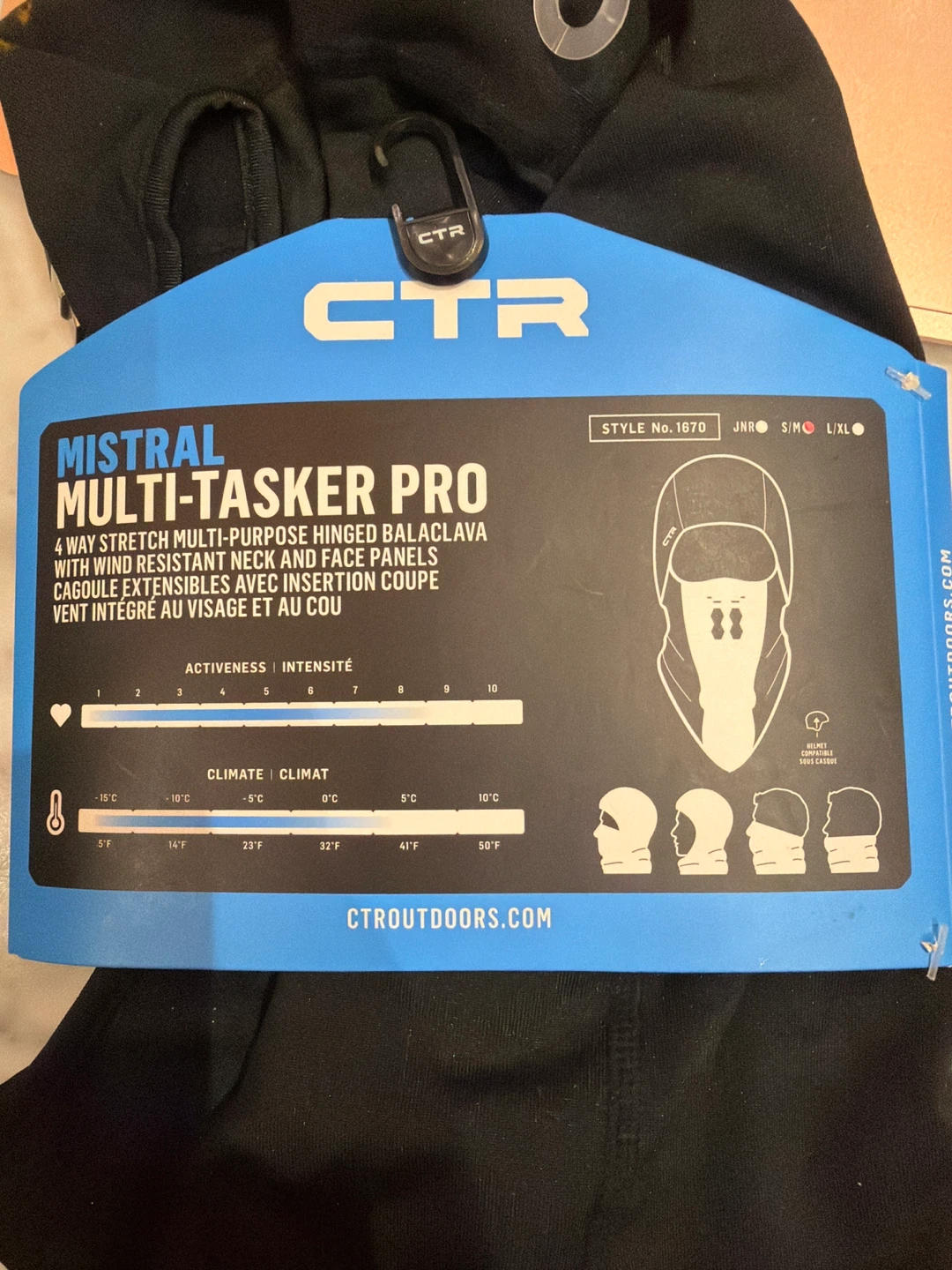 New CTR Mistral Multi-Tasker Pro Balaclava