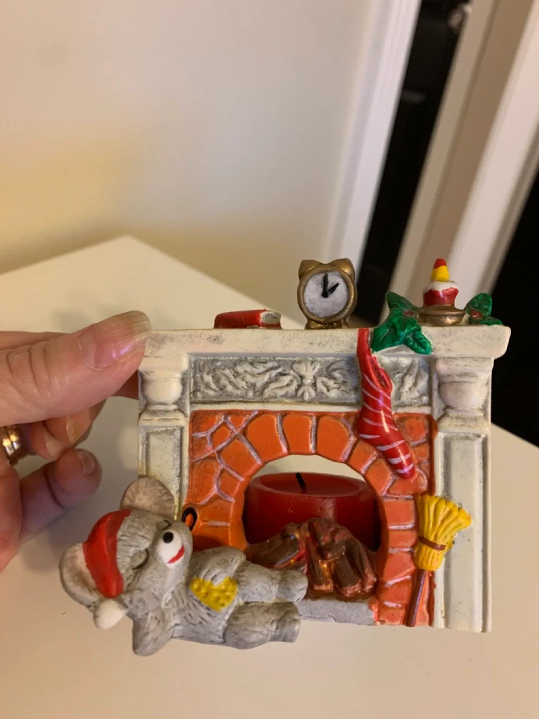 Christmas Ceramic Candle Holder with Box image indicator(2)