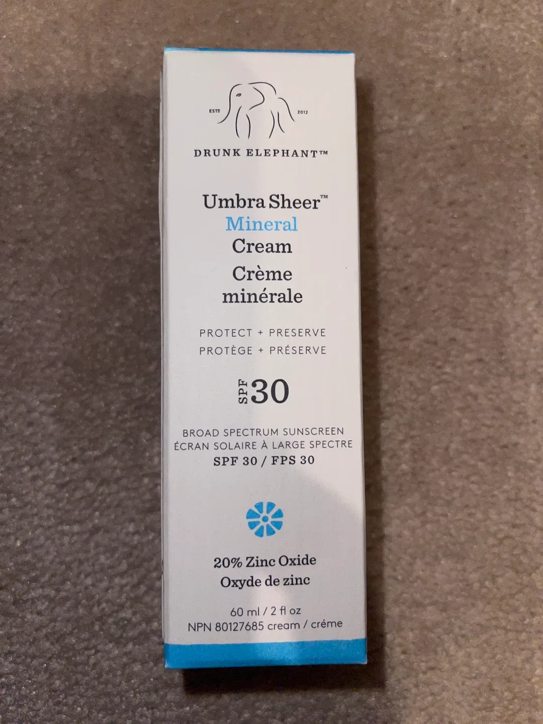 New Drunk Elephant Umbra Sheer Mineral Cream SPF 30 thumbnail